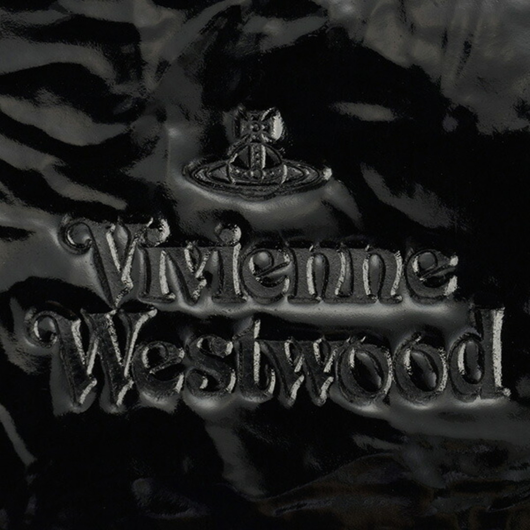 Vivienne Westwood(ヴィヴィアンウエストウッド)の新品 ヴィヴィアン ウエストウッド Vivienne Westwood 3つ折り財布 ブラック レディースのファッション小物(財布)の商品写真