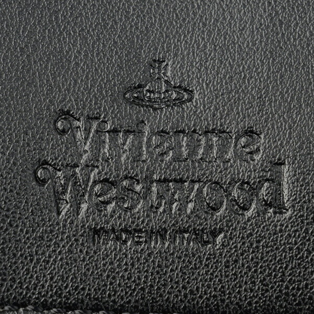 Vivienne Westwood(ヴィヴィアンウエストウッド)の新品 ヴィヴィアン ウエストウッド Vivienne Westwood キーケース ミニブラックグレー レディースのファッション小物(キーケース)の商品写真