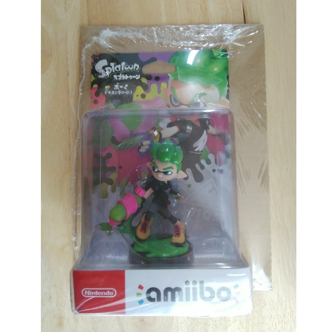 【新品未開封】amiibo スプラトゥーン ネオングリーン エンタメ/ホビーのフィギュア(ゲームキャラクター)の商品写真