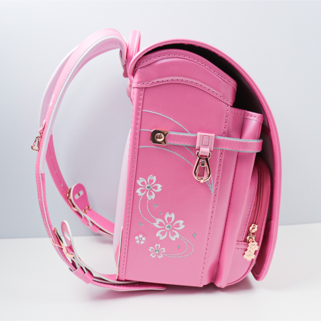 日/祝も発送 ランドセル 新品 ブルー 桜 可愛い 入学準備 入学祝い
