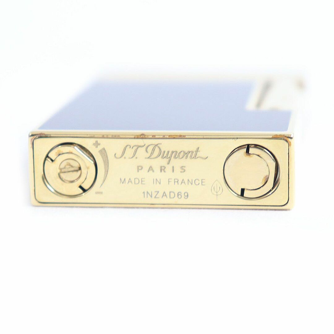 S.T.Dupont  デュポン  ガスライター　ゴールド ネイビー
