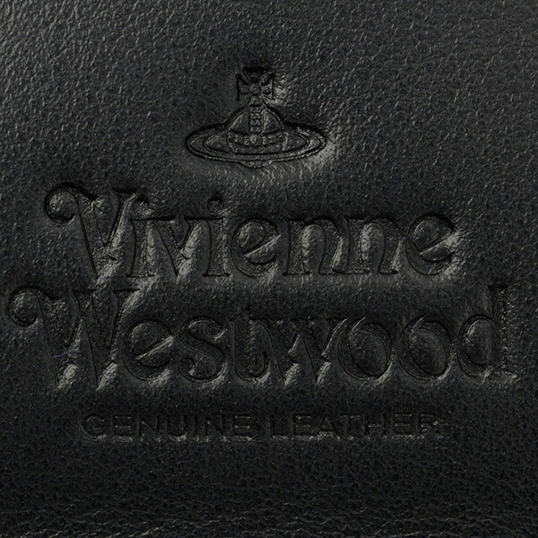 新品 ヴィヴィアン ウエストウッド Vivienne Westwood 3つ折り財布 ブラック