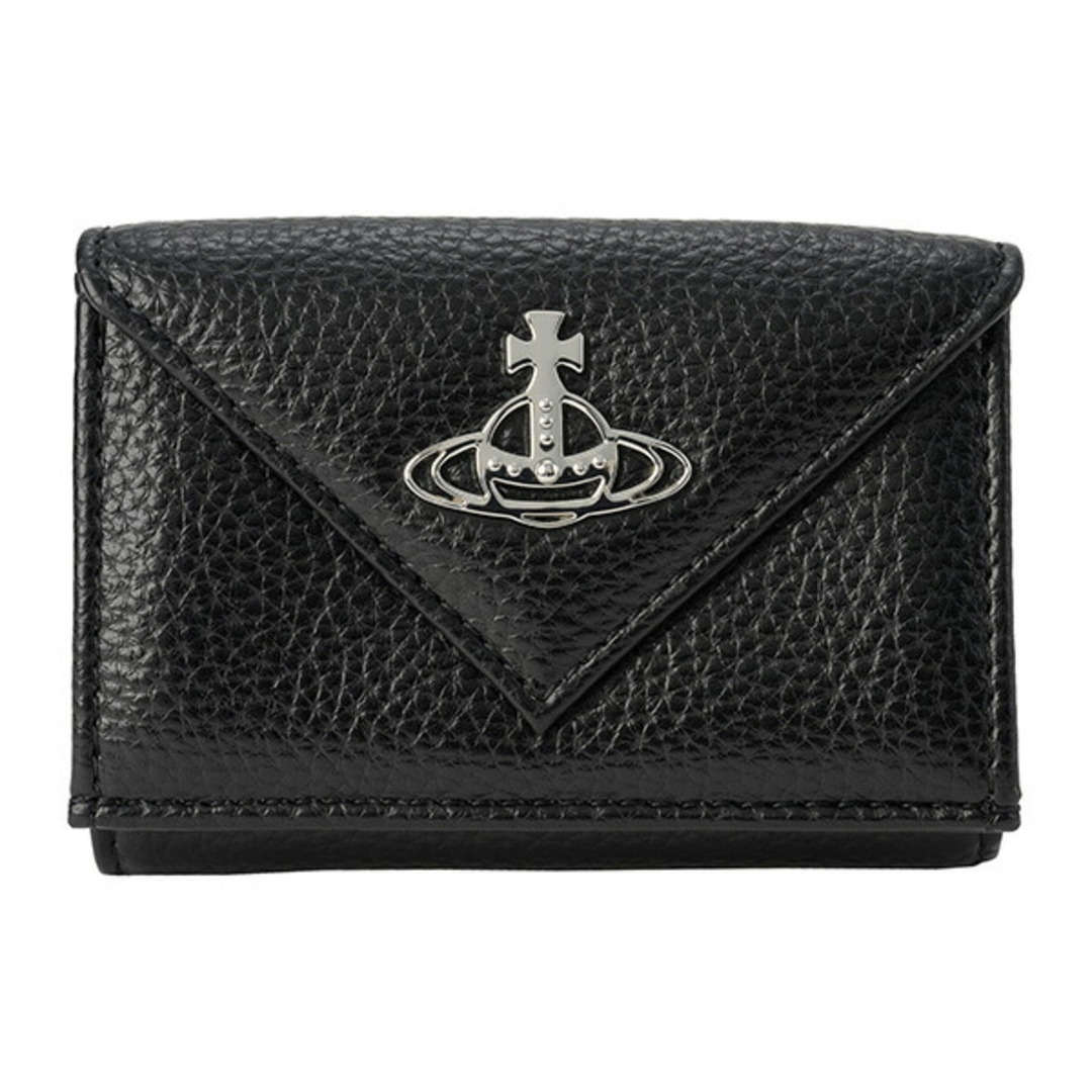 【新品 未使用】Vivienne Westwood 折り財布 レザー ブラック