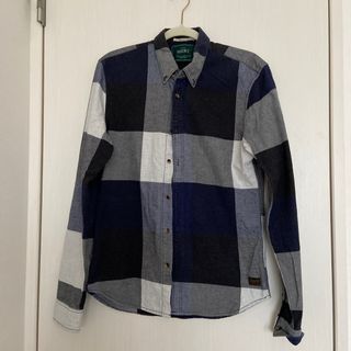 スコッチアンドソーダ(SCOTCH & SODA)のシャツ　ネイビー系(シャツ)