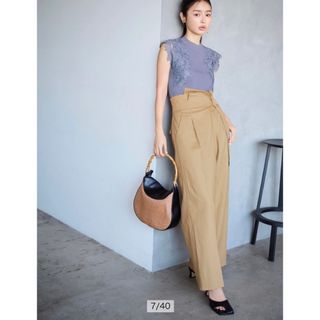 Mystrada - 新品 タグ付き Mystrada アシメチノパンツ マイストラーダ