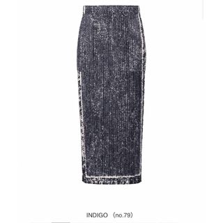 プリーツプリーズイッセイミヤケ(PLEATS PLEASE ISSEY MIYAKE)のプリーツプリーズ PLEATS PLEASE 新品 TRAIL DENIM(ロングスカート)