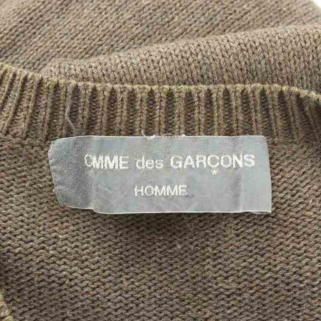 COMME des GARCONS HOMME ヴィンテージ ニット 茶 2