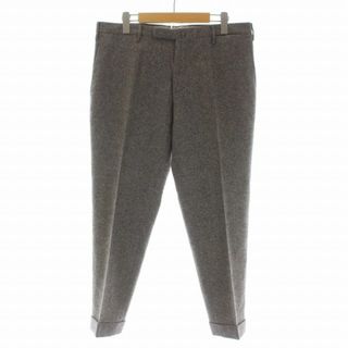 美品 ヘルノ【44/XL】イタリア製 肉厚 ウール テーパードパンツ 灰