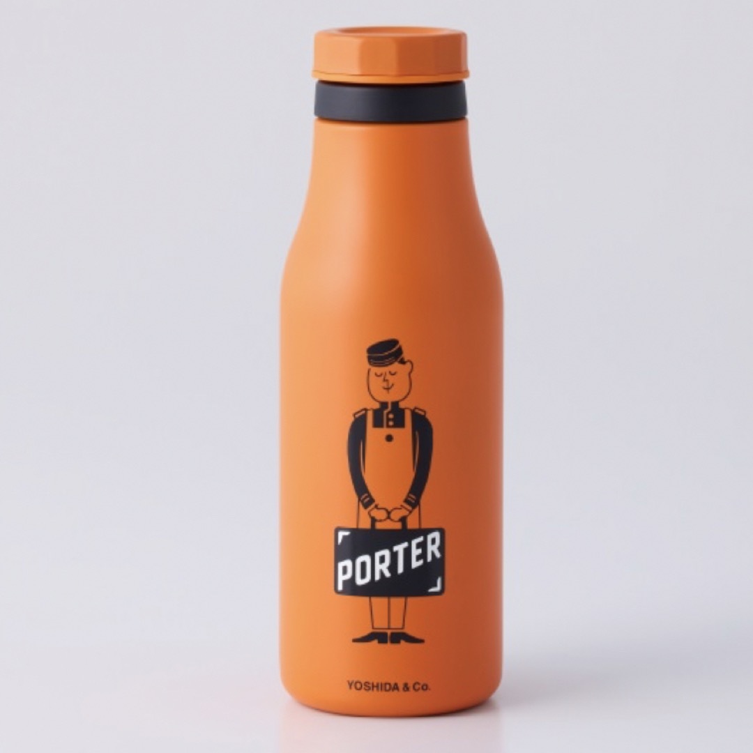 スターバックス PORTER ステンレスロゴボトル オレンジ 473ml | www