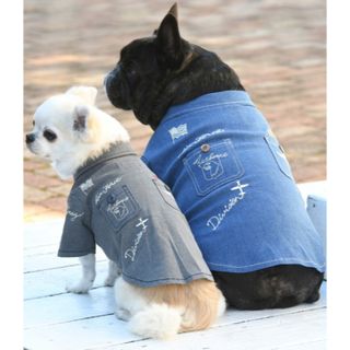 アヴィレックス(AVIREX)の新品✨タグ付き♪ AVIREX シャツ　犬服　　ブルーほか(犬)