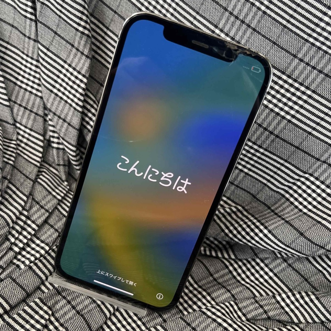 iPhone - iPhone 12 pro グラファイト 128 GB 本体の通販 by SSC|アイ