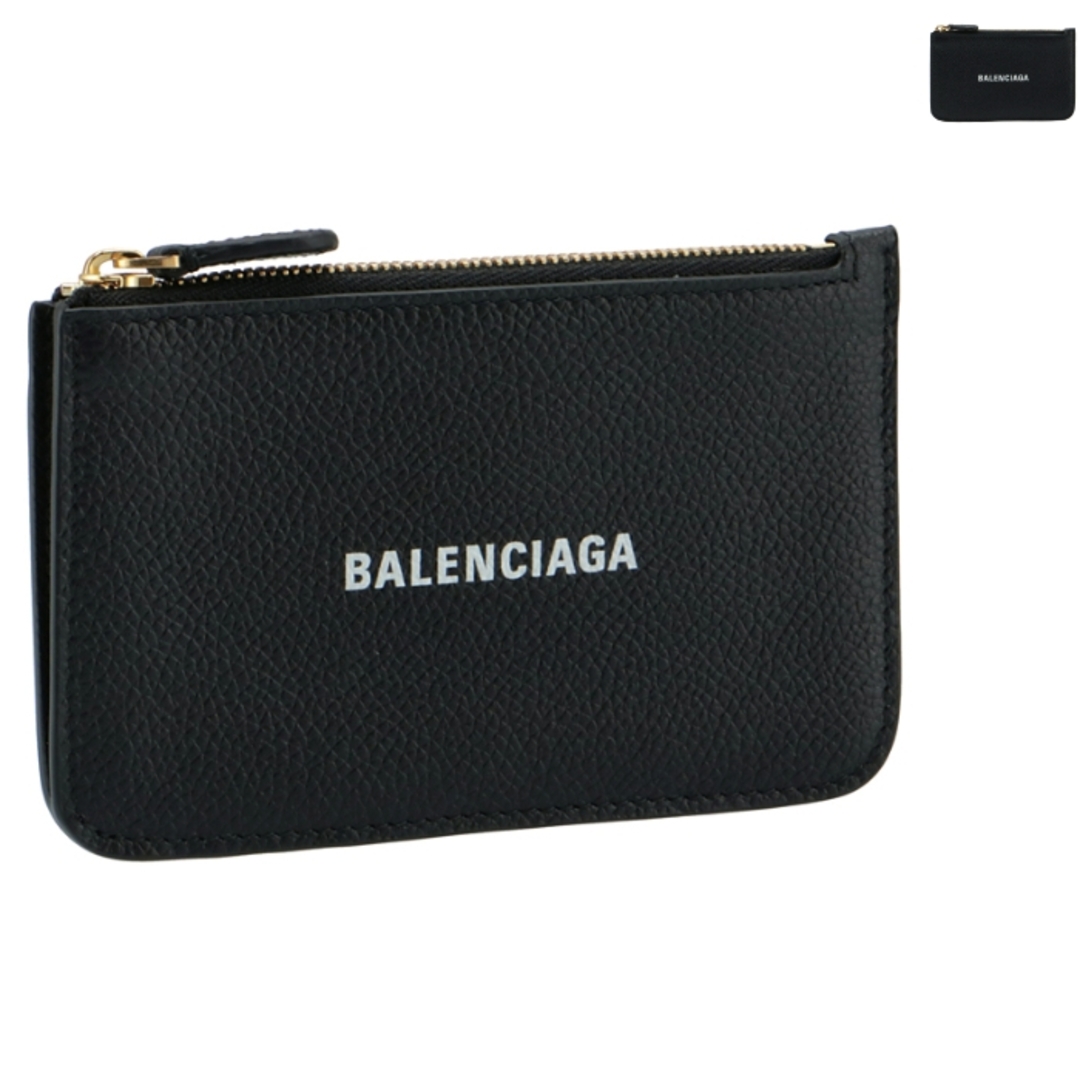 【極美品】BALENCIAGA フラグメントケース カード\u0026コインケース シボ革