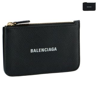 バレンシアガ(Balenciaga)のバレンシアガ BALENCIAGA カードホルダー＆コインケース ミニ財布 フラグメントケース ブラック 2023年秋冬新作 637130 1IZIM(コインケース)