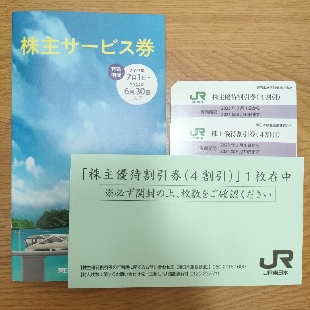 JR東日本株主優待割引券