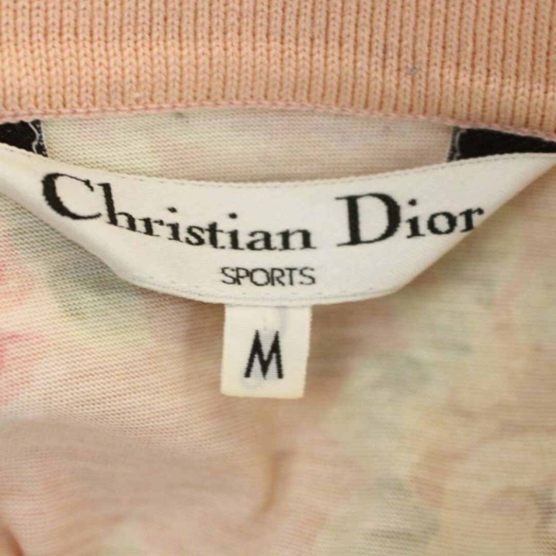 Christian Dior(クリスチャンディオール)のクリスチャンディオール スポーツ バラ 長袖カットソー M サーモンピンク レディースのトップス(カットソー(長袖/七分))の商品写真