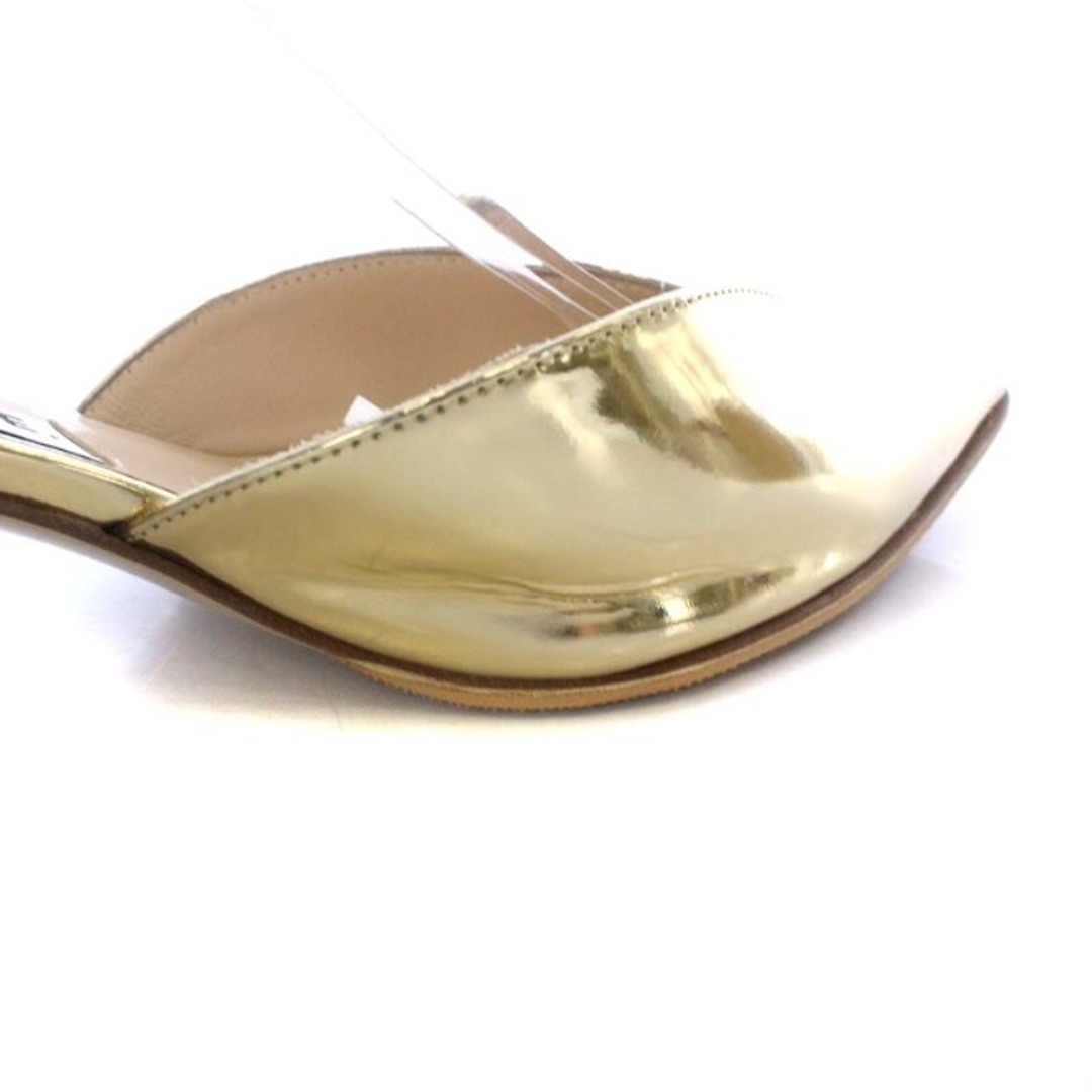 ネブローニ Deuxieme Classe取り扱い 22AW 37 ゴールド色 レディースの靴/シューズ(ミュール)の商品写真