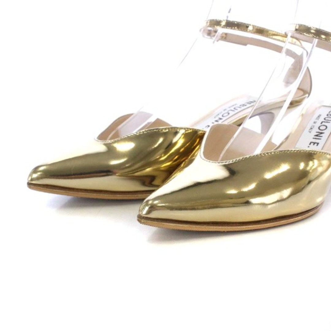 ネブローニ Deuxieme Classe取り扱い 22AW 37 ゴールド色 レディースの靴/シューズ(ミュール)の商品写真