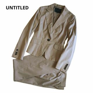 UNTITLED - アンタイトル パンツスーツ セットアップ 2サイズ