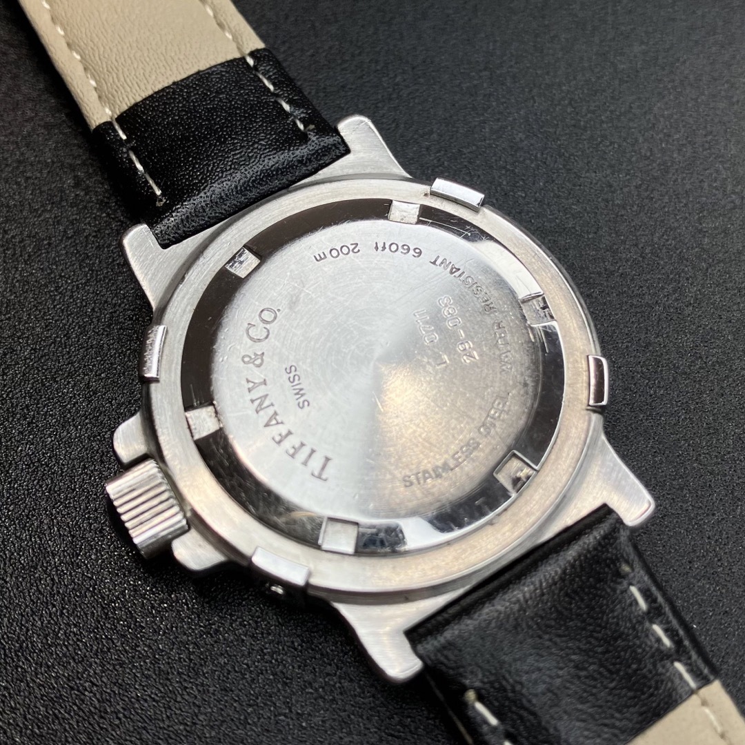 Tiffany & Co.(ティファニー)の【美品 可動品】ティファニー ダイバーウォッチ 腕時計 メンズ レディース 正規 メンズの時計(腕時計(アナログ))の商品写真