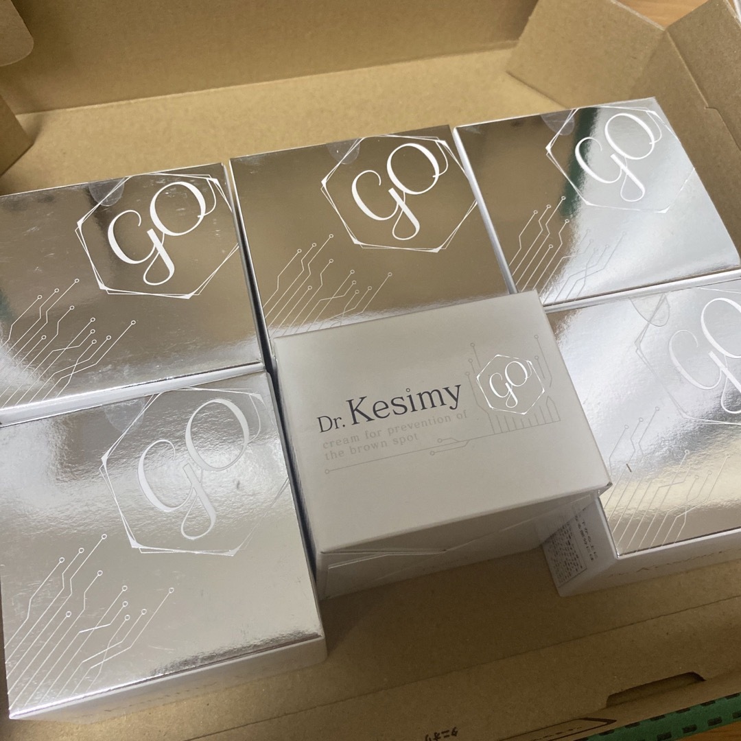 6個　ドクターケシミー　Dr. kesimy go フェイスクリーム　60g コスメ/美容のスキンケア/基礎化粧品(フェイスクリーム)の商品写真
