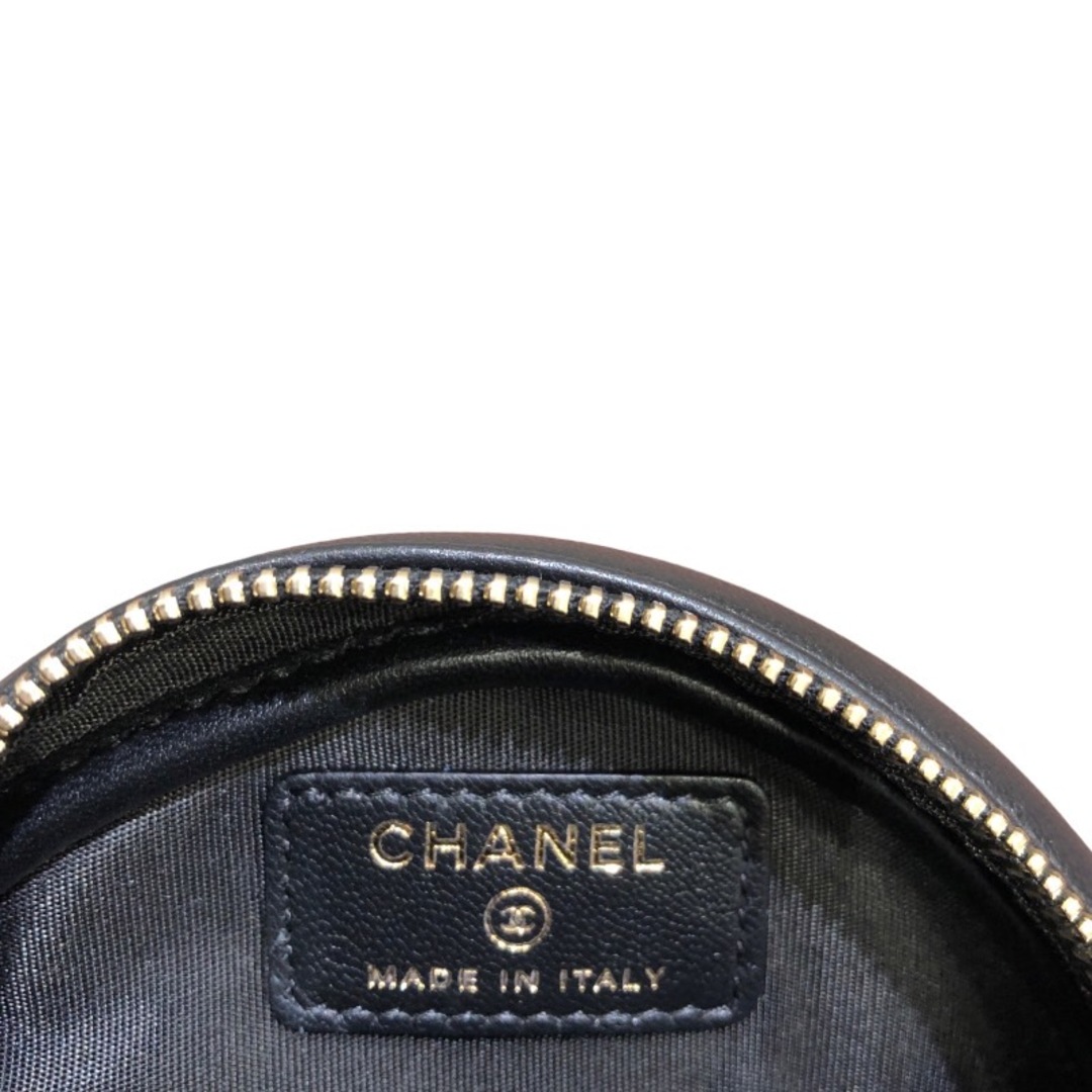 シャネル CHANEL ラッキーチャーム ラウンド チェーンショルダー