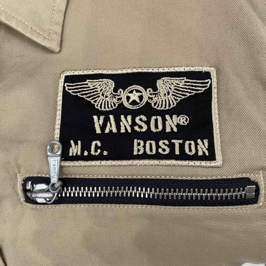 VANSON(バンソン)のVANSON ワークシャツ　M メンズのトップス(シャツ)の商品写真
