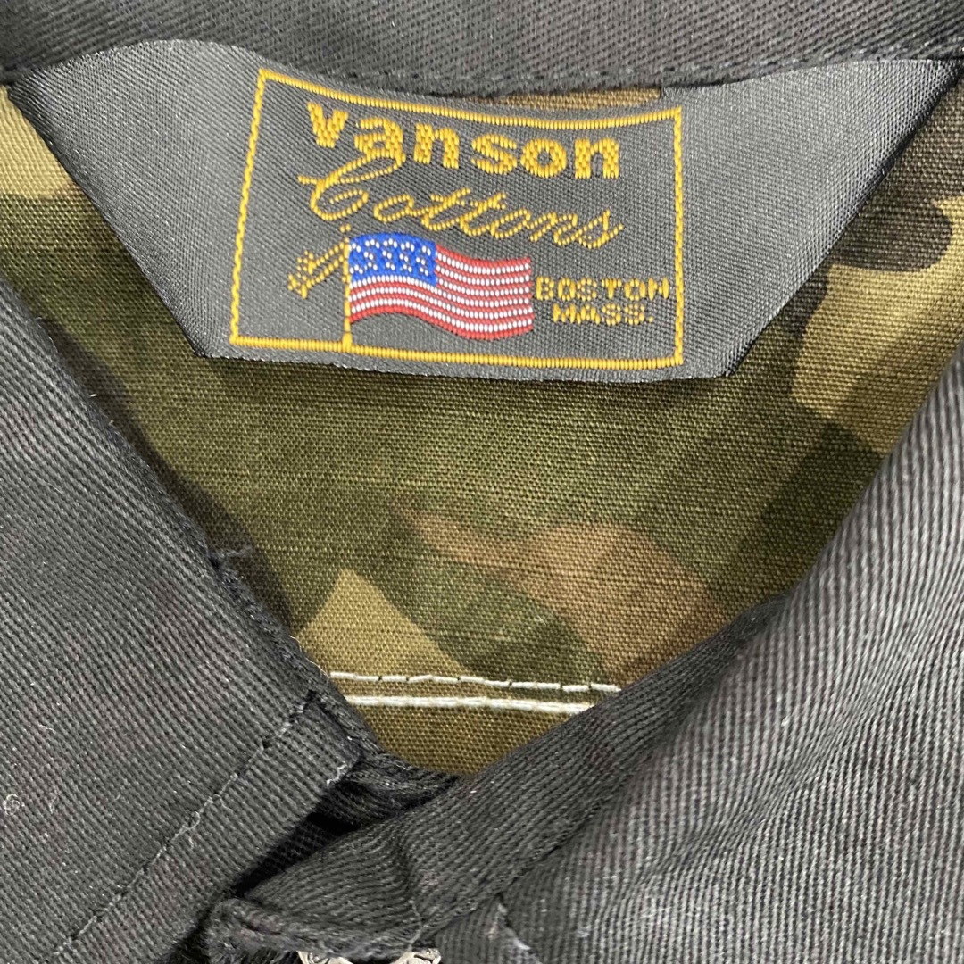 VANSON(バンソン)のVANSON ワークシャツ　M メンズのトップス(シャツ)の商品写真