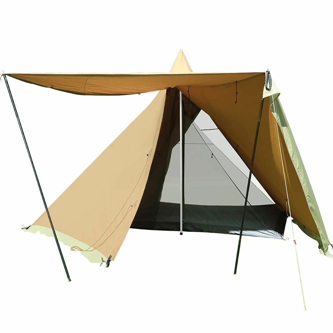 SoomloomテントHAPI 4P+inner tent 4.5ｍx4.3ｍxアウトドア