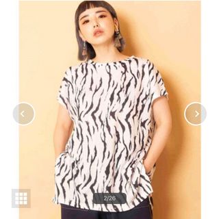 オズモーシス(OSMOSIS)のオズモーシス プリントAラインTシャツ(Tシャツ(半袖/袖なし))