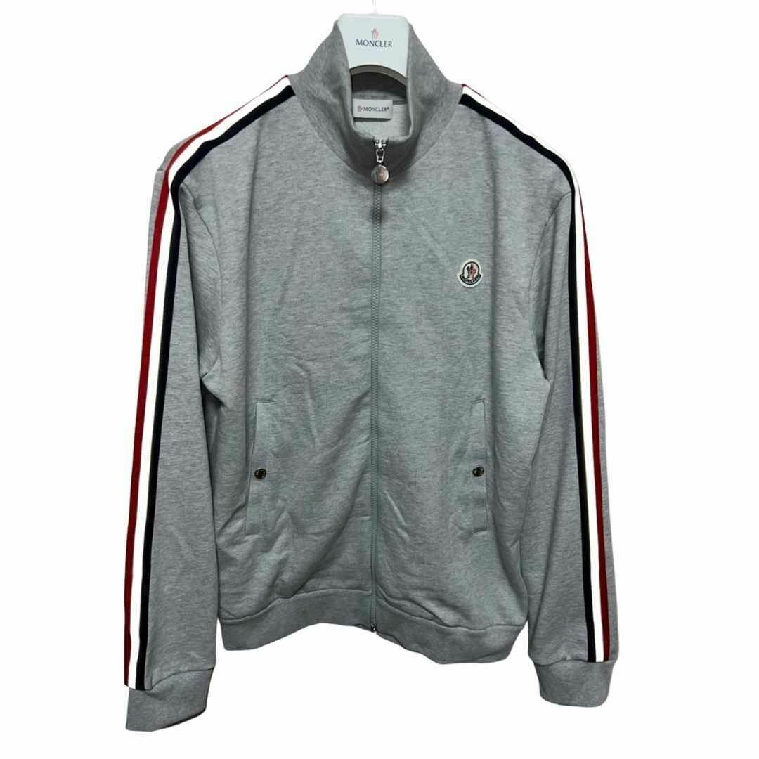 ☆新品・本物保証☆MONCLER トラックジャケット ジャージ上着 L グレー