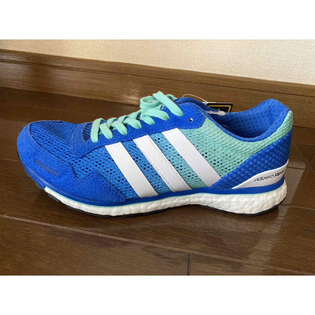 adidas(アディダス)の【新品未使用】adidas アディゼロジャパン ブースト3 ランニングシューズ スポーツ/アウトドアのランニング(シューズ)の商品写真