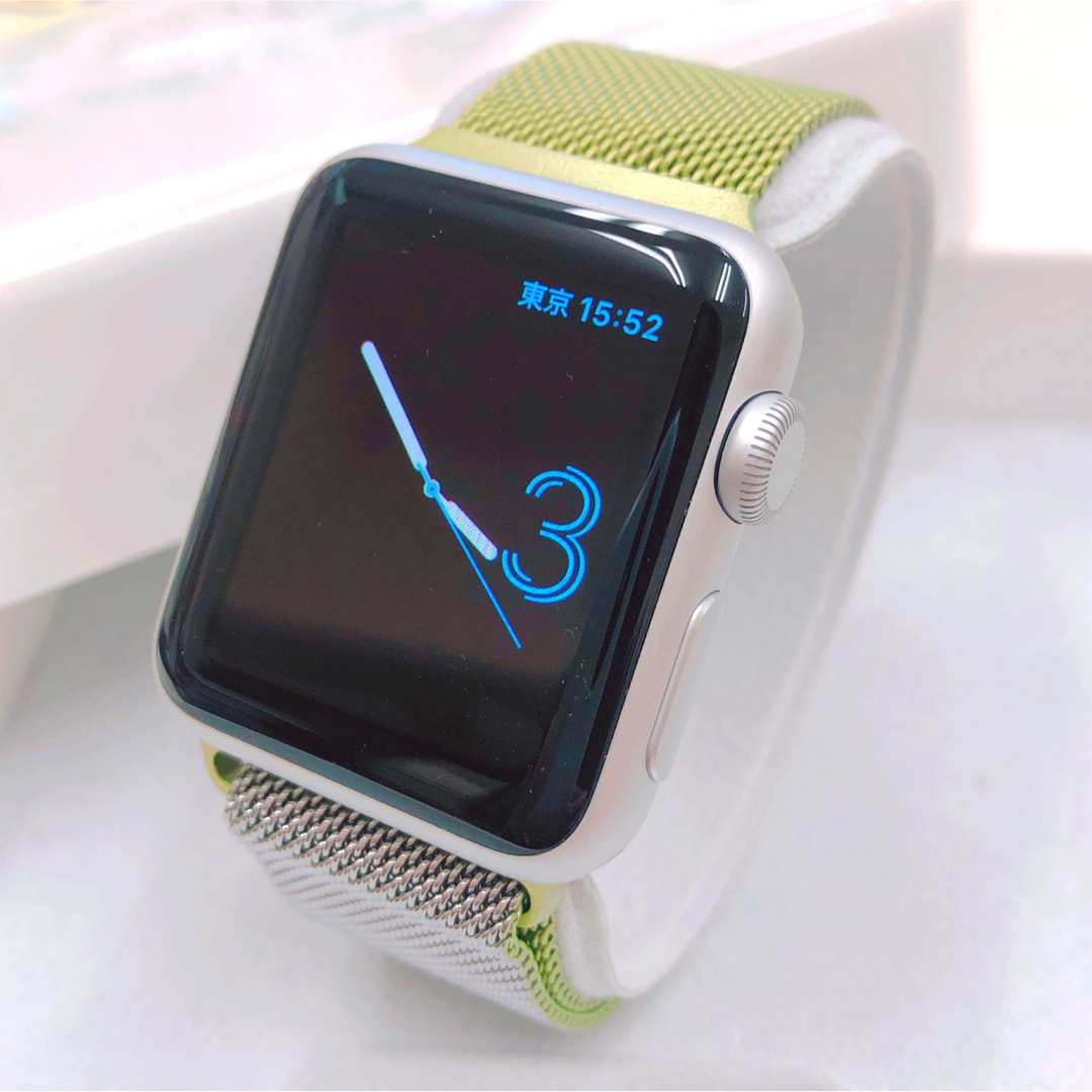 アップルウォッチ SPORT 38mm シルバー アルミApple watch-