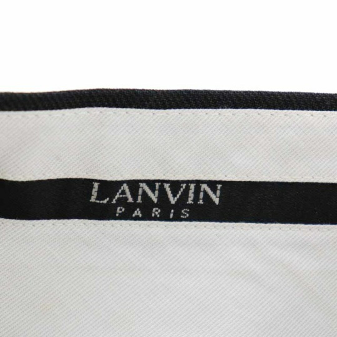 LANVIN PARIS スラックスパンツ テーパードパンツ 48 XL グレー