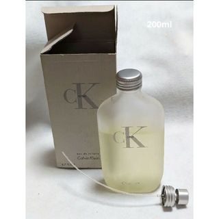 カルバンクライン(Calvin Klein)のカルバンクラインckoneオードトワレ200ml(その他)