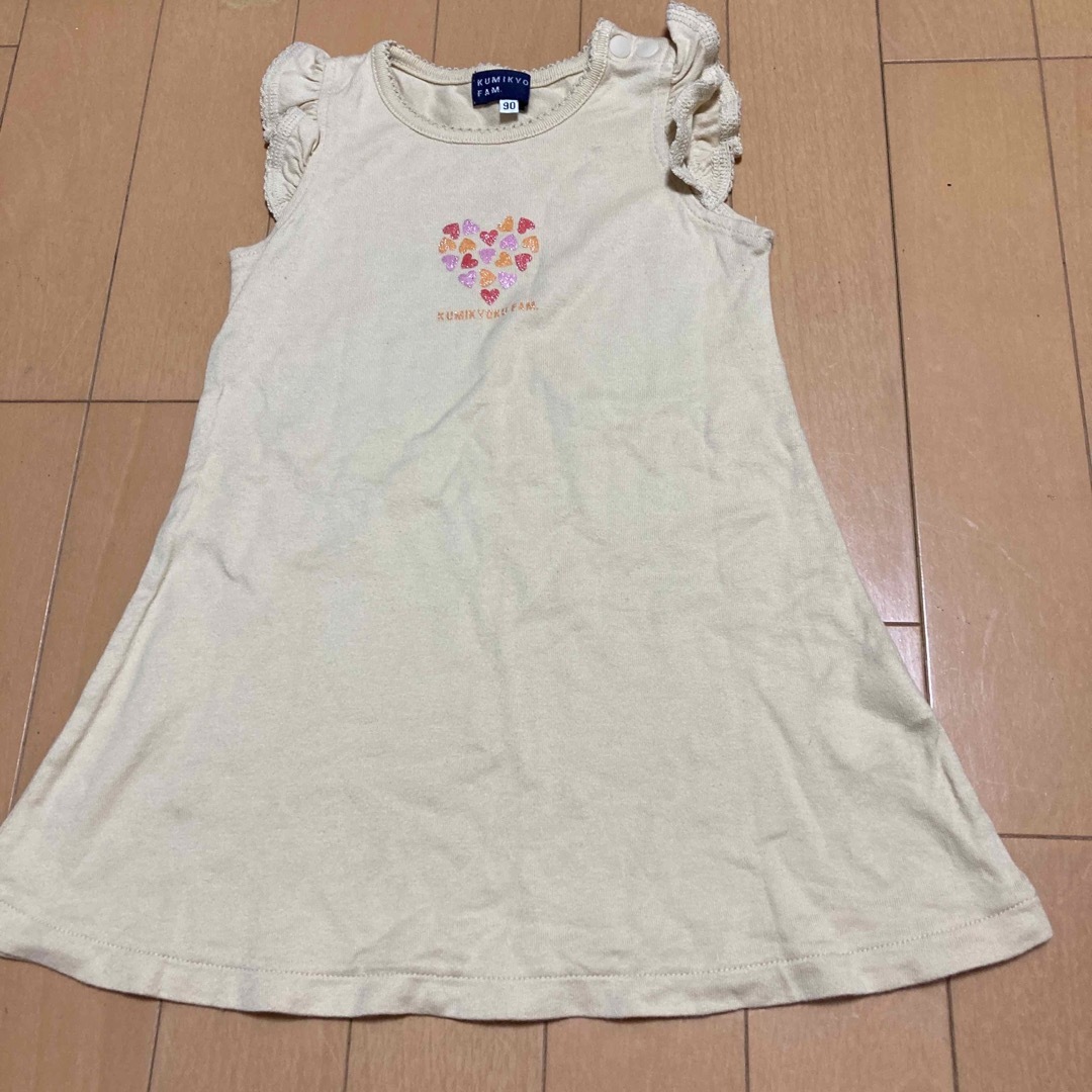 kumikyoku（組曲）(クミキョク)の90センチ3枚セット キッズ/ベビー/マタニティのキッズ服女の子用(90cm~)(Tシャツ/カットソー)の商品写真