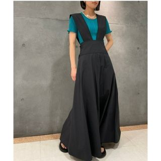 ルシェルブルー(LE CIEL BLEU)のルシェルブルーHigh Waist Flare Dress ブラック36(ロングスカート)