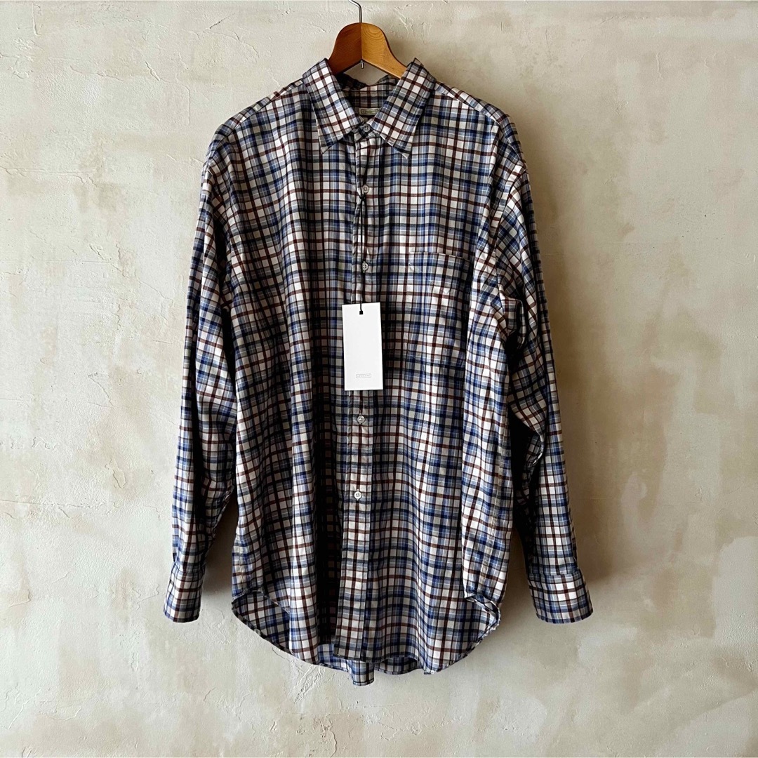 1LDK SELECT(ワンエルディーケーセレクト)の新品 A.PRESSE アプレッセ Flannel Shirt チェックシャツ メンズのトップス(シャツ)の商品写真