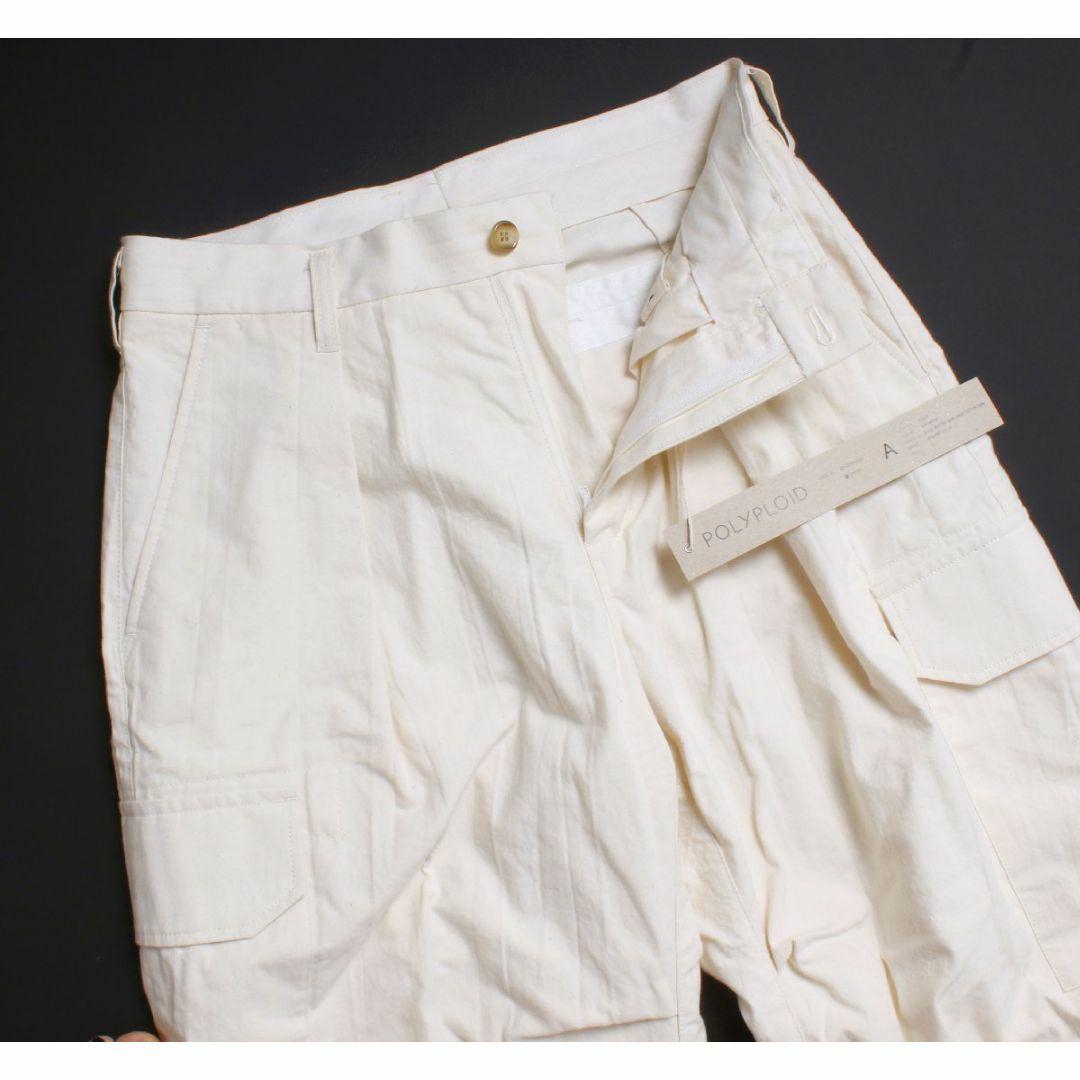 POLYPLOID CARGO TUCK PANTS ポリプロイド カーゴパンツ