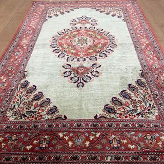 ペルシャ絨毯 クム産 美品 ヴィンテージラグの通販 by マッスル's shop