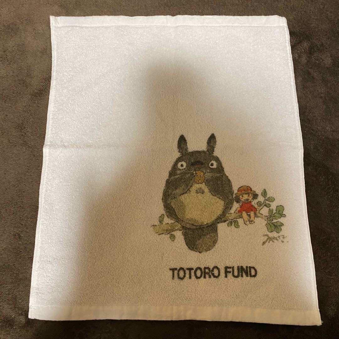 ジブリ(ジブリ)のとなりのトトロ　トトロファンド　Totoro Fund ハンカチ　ふきん レディースのファッション小物(ハンカチ)の商品写真