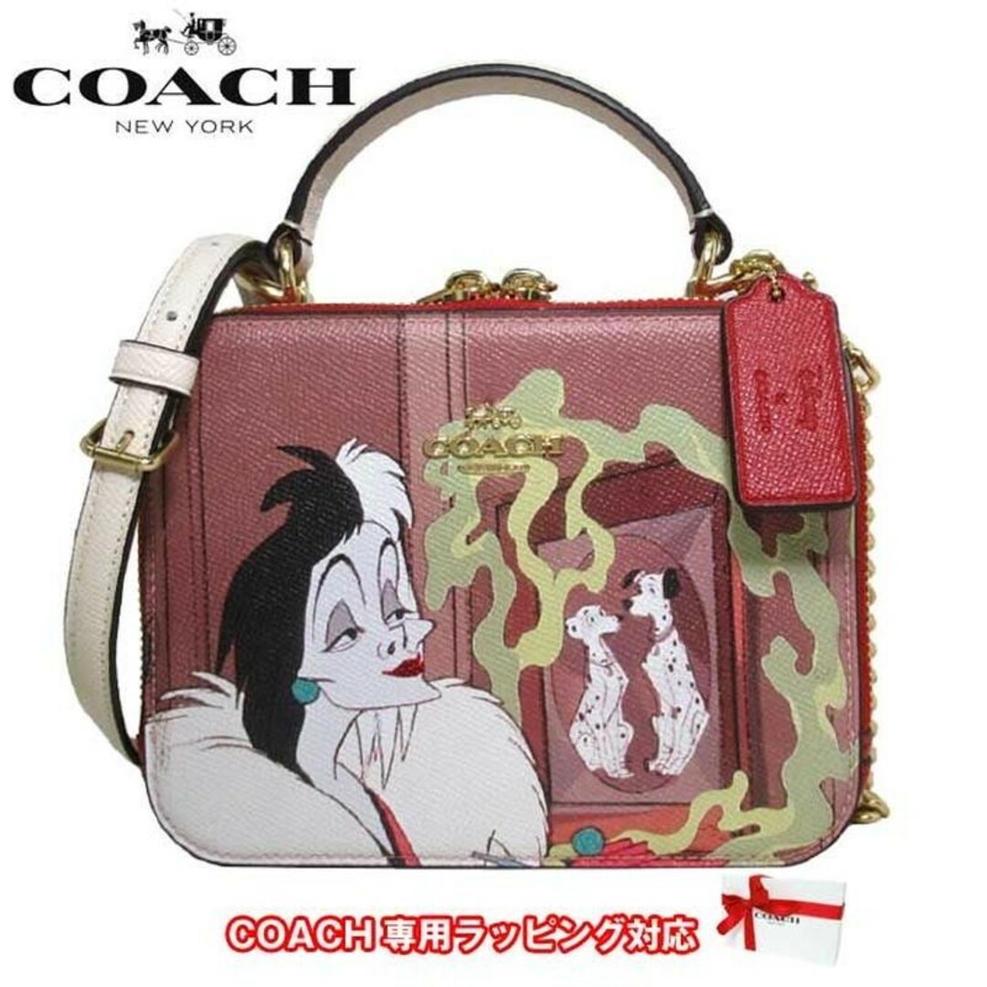 COACH ショルダーバッグ CC377 IMP2Z ヴィランズ クルエラ