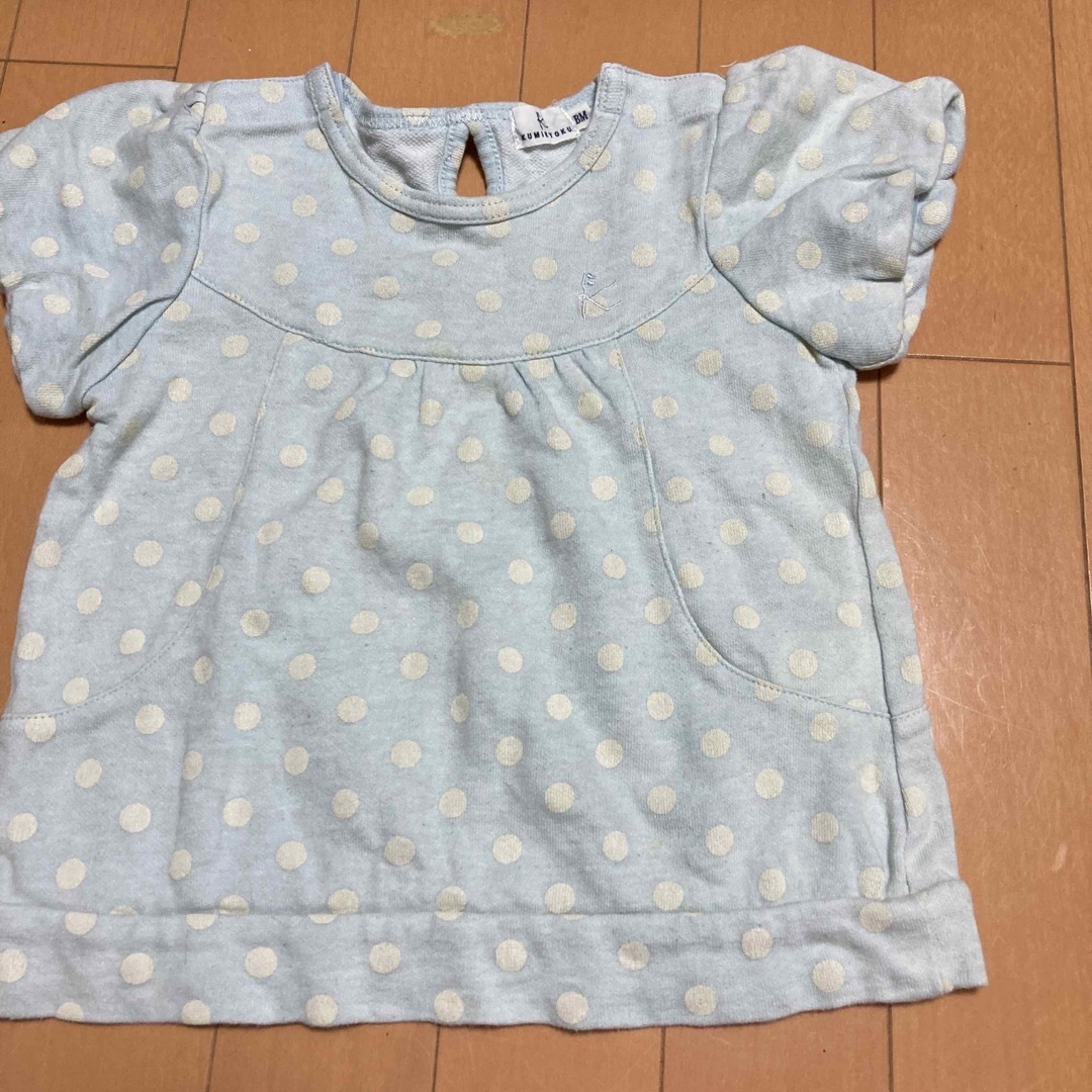 kumikyoku（組曲）(クミキョク)の80〜90センチ3枚セット キッズ/ベビー/マタニティのベビー服(~85cm)(その他)の商品写真