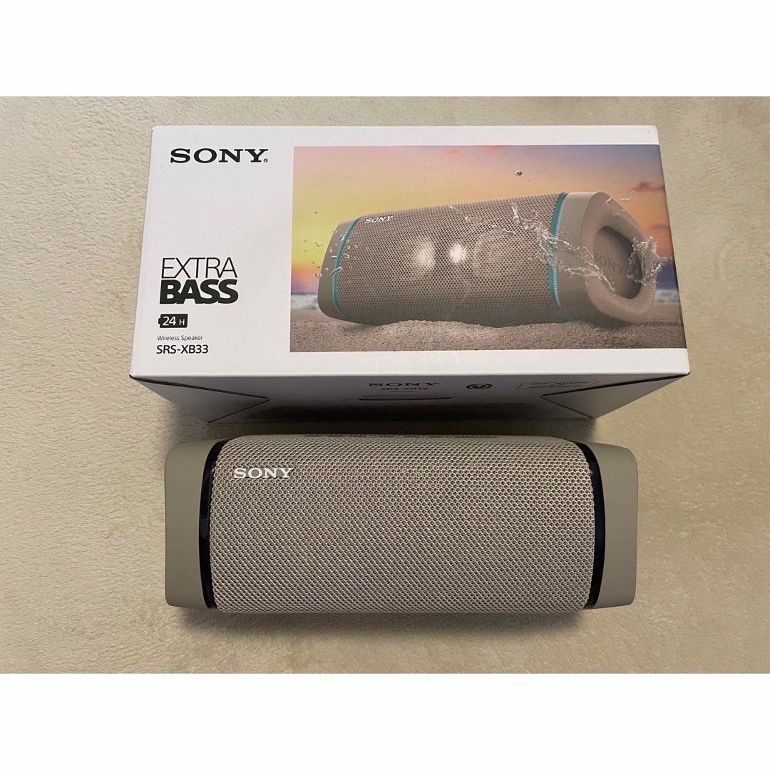 SONY - SONY ワイヤレスポータブルスピーカー SRS-XB33(C)の通販 by ...