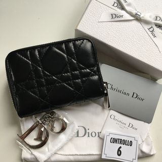 クリスチャンディオール(Christian Dior)の未使用 ディオール スモール ジップ コインケース カナージュ(コインケース)