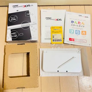 Newニンテンドー3DS LL パールホワイト(内箱欠品) センチの通販 本