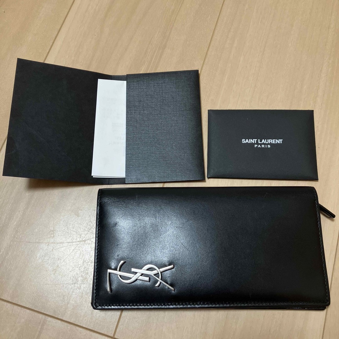 確実正規品 サンローラン 長財布 YSL SAINTLAURENT - 長財布