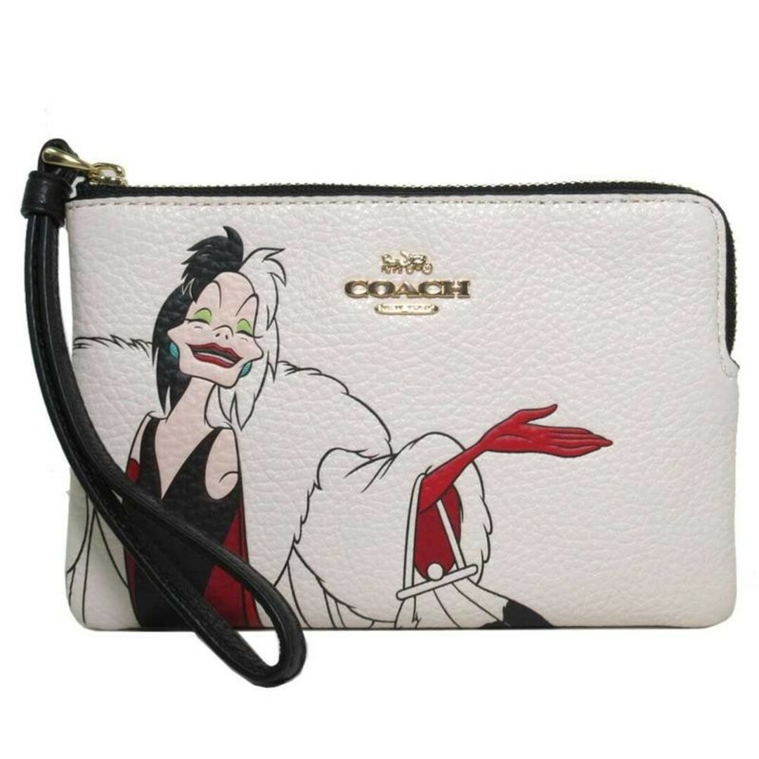 COACH ポーチ CC334 IMCAH ヴィランズ モチーフ