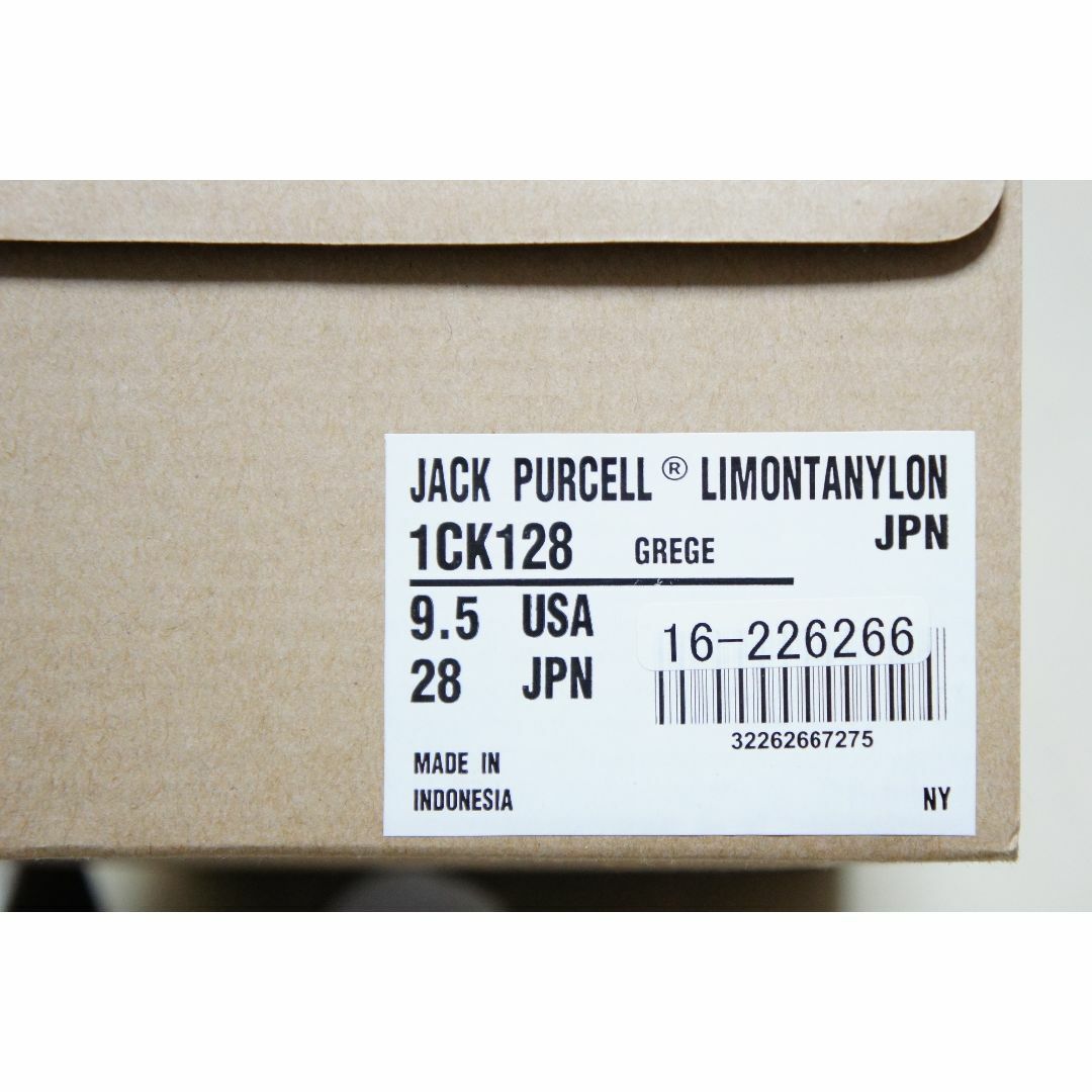 CONVERSE(コンバース)のジャックパーセル　リモンタナイロン　GREGE　28cm メンズの靴/シューズ(スニーカー)の商品写真