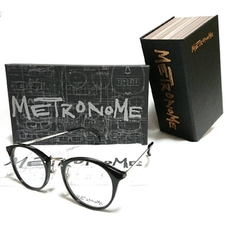 美品☆ 定価42900円 METRONOME 眼鏡 メトロノーム メガネ