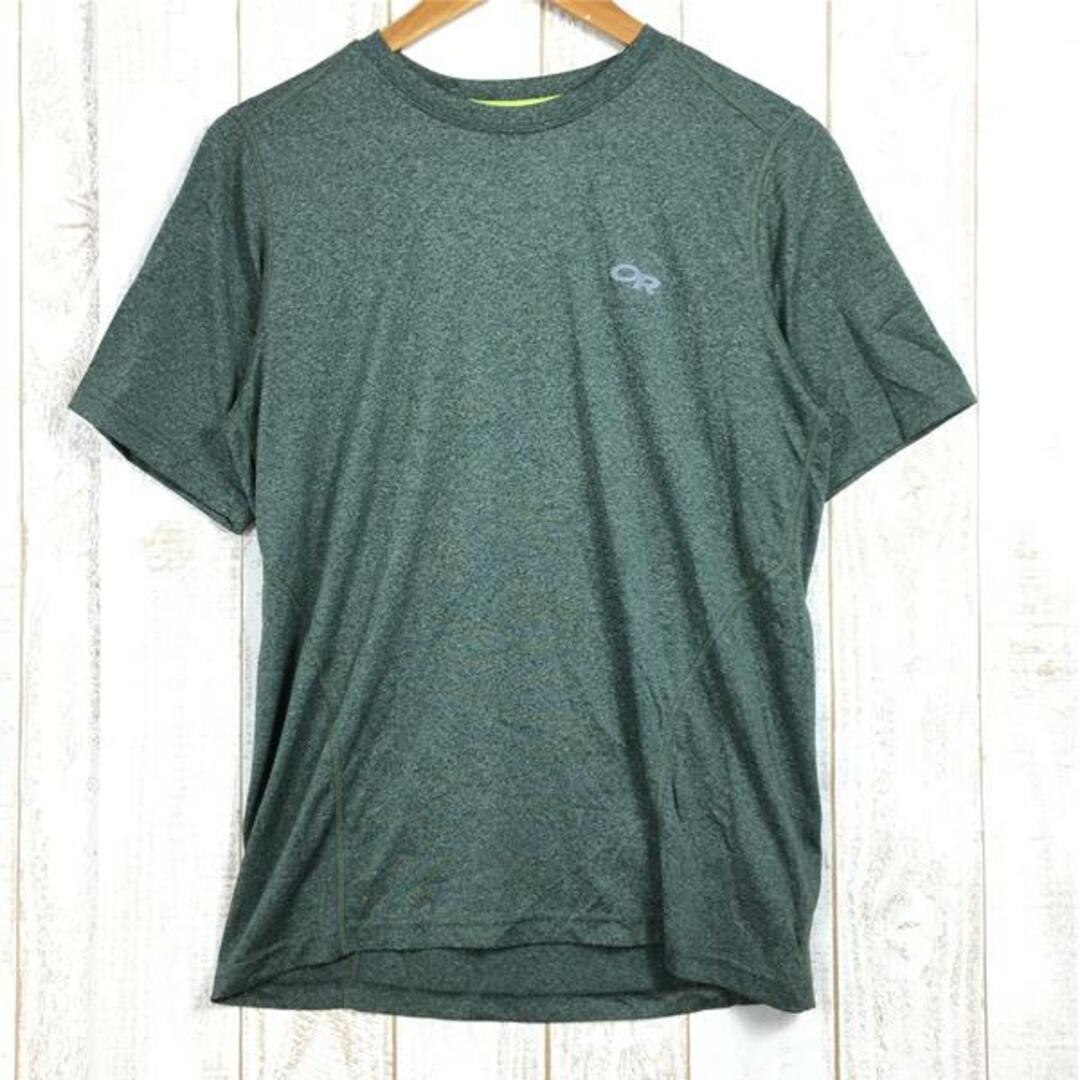 MENs S  アウトドアリサーチ イグナイター ショートスリーブ Tシャツ Ignitor Short Sleeved Tee OUTDOOR RESEARCH 50060 グリーン系